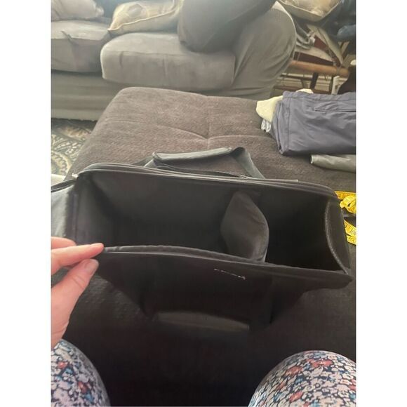 Eddie Bauer Gray Portable Spacious Shoulder Strap Zipper Closure Camera Case - Picture 10 of 12